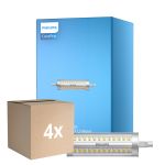 Multipack 4x Philips Corepro LED Lineair R7s 118mm 14W 2000lm - 840 Cool White | Dimmable - Replaces 120W