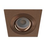 Noxion Recessed Spot Boxi MR16 Tiltable Gold | Cutout 80mm - IP20 - incl. GU10 Socket 