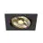SLV New Tria 1 Spot Aluminium Black Square | Cutout 150mm - Suitable for 1x GU10 (AR111) 