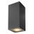 SLV Big Theo Wall Light Aluminium Anthracite 42W 4000lm - 830 Warm White | Outdoor - IP44