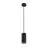SLV Numinos Phase M Pendant Aluminium Black 20.1W 1955lm 24D - 930 Warm White | Best Colour Rendering - Dimmable 