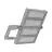 Ledvance LED Floodlight MAX Wall Grey 1200W 164000lm 50Dx10D - 757 Daylight | IP66 - Asymetrical