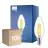 Multipack 10x Philips MASTER LED E14 Candle Filament Clear 5.9W 806lm - 922-927 Dim To Warm | Best Colour Rendering - Dimmable - Replaces 60W