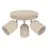 Eglo Ceiling Spot Tilston Steel Sandy | Suitable for 3x E14