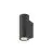 SLV Helia Pro S Up/Down Wall Light Aluminium Anthracite 12W 1400lm - 827 Extra Warm White | Outdoor - IP65