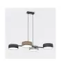 Emibig Pendant Drumz Steel Black | Suitable for 4x E14 - Max 10W